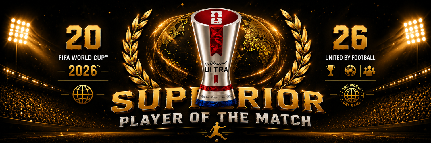 Superior Player of the Match banner